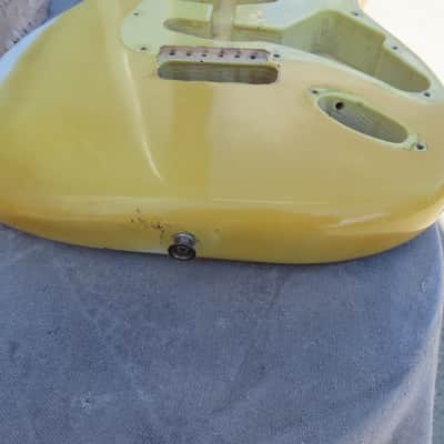 FENDER STRATOCASTER 1978 OLYMPIC WHITE 3 BOLT BODY WORK PROJECT image 5