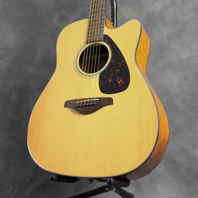2020 Yamaha FGX800C Acoustic-Electric Guitar image 8