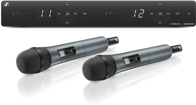 Sennheiser XSW 1-835 Dual-A 2-Channel Handheld Wireless System image 1