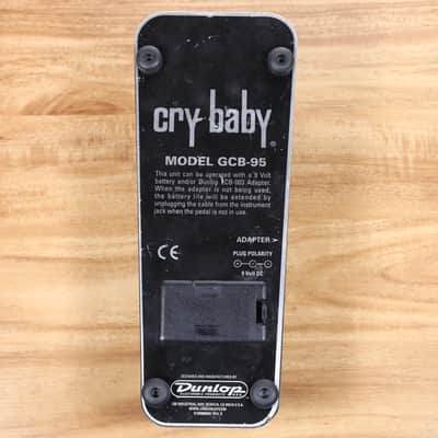 Dunlop GCB95 Cry Baby Standard Wah 1982 - Present - Black image 8