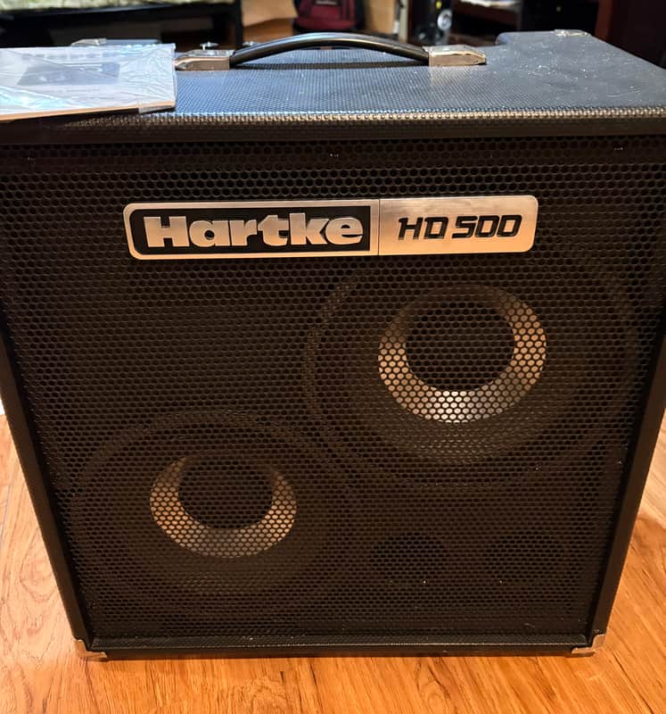Hartke HD500 500-Watt 2x10" Bass Combo 2017 - Present - Black image 1