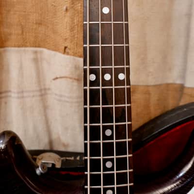 Kustom K-200 Bass Guitar 1969 - Wineburst image 7
