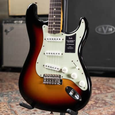 Fender Dealer Exclusive Vintera Road Worn '60s Stratocaster, Rosewood Fingerboard Electric Guitar - 3-Color Sunburst with Hardshell Case image 3