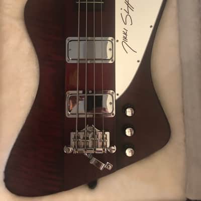 Gibson Nikki Sixx Signature Model Thunderbird IV 2008 Black Cherry image 2