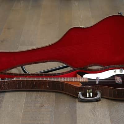 1950's Danelectro U-1 3011 Electric Guitar Black + Case image 21
