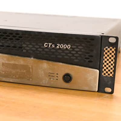 Crown CTs 2000 2-Channel 1000W Power Amplifier CG01X62 image 2