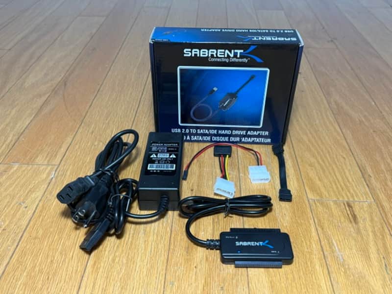 Sabrent USB 2.0 TO SATA/IDE 2.5/3.5/ Converter With Power Supply image 1