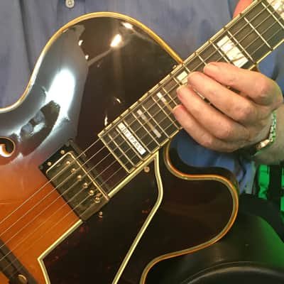 Ibanez Ibanez JP20-BS Joe Pass Signature Brown Sunburst 1982 brown sunburst image 10