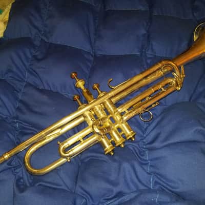 The New Yorker 1920's Silver Plated Trumpet Peashooter Perfect Project! new pics image 20