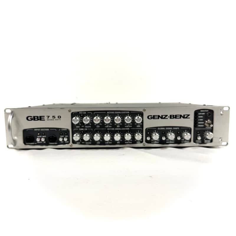 Used Genz Benz GBE 750 Bass Amplifier Head image 1