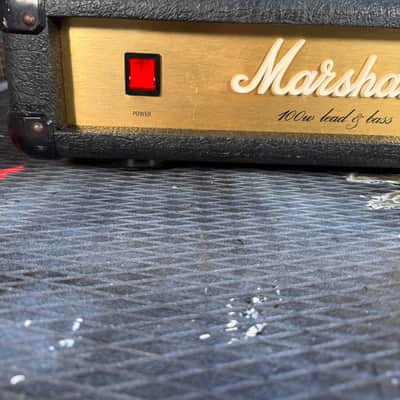 π₯ 1978 Marshall 2195 100W Lead & Bass Vintage Amplifier Head UK Made π₯ image 5