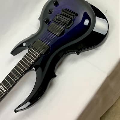 ESP E-II FRX FM Reindeer Blue RDB Electric Guitar B-Stock + Hardshell Case MIJ image 9