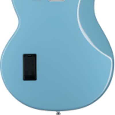 Sterling StingRay RAY4 4-String Bass Guitar, Hard Maple Fingerboard, Chopper Blue image 3