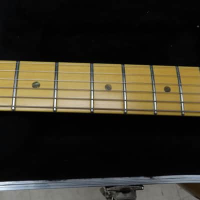 2007 Fender American Deluxe Strat®, "Soft" V Neck, Maple Fingerboard, SCN, Black 2007 - Black image 5
