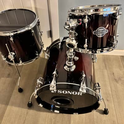 Sonor Select Force 2000s - Brown Fade stain and lacquer image 5