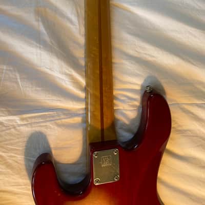 1988 Erine Ball Music Man Stingray Bass 1988 - Translucent Red - 4-Bolt, 2-Band EQ (with Extras!) image 11