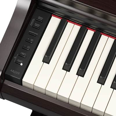 Yamaha YDP-166R, GrandTouch-E™ 88 Note Upright Digital Piano - Dark Rosewood image 3