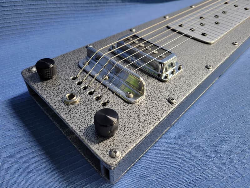 Fouke Industrial Guitars RAIL Model Industrial Aluminum Lap Steel Guitar image 1