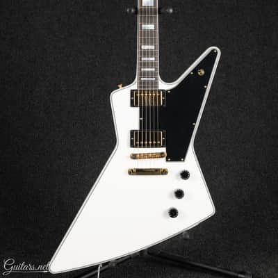 Gibson Custom Shop Explorer Custom - Alpine White Sparkle image 1