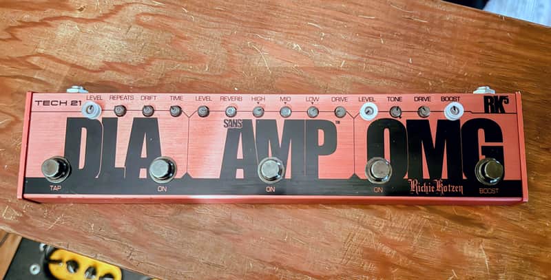 Tech 21 Richie Kotzen Fly Rig RK5 2010s - Red | Reverb