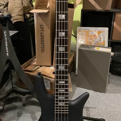 Spector Euro 5 LX 5-string Electric Bass Guitar - Black Stain w/ gig bag image 3