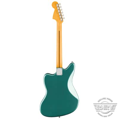 Fender American Professional Classic Jaguar - Faded Sherwood Green Metallic image 4