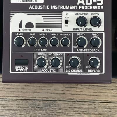 BOSS AD-5 アコースティックプロセッサー 1997年 名機 作動確認済み