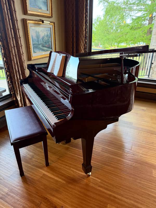 Kohler & Campbell KCG-650 6'5" grand piano - polished mahogany image 1