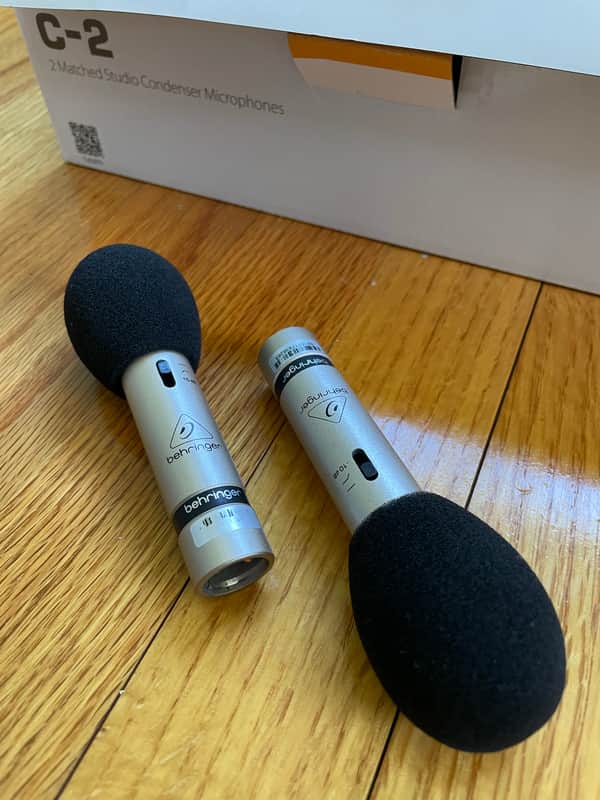 Behringer C-2 Small Diaphragm Cardioid Condenser Microphone Matched Pair 2015 - Present - Standard image 1