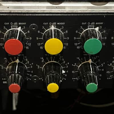 GML 8200 2-Channel Parametric Equalizer with Power Supply 1990s - Black image 2