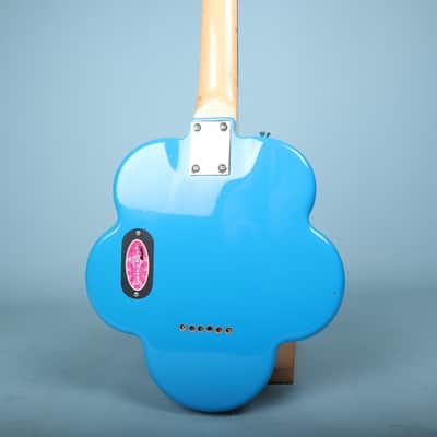 Debutante Daisy Rock Electric Guitar Short Scale 💙 Blue Flower image 6