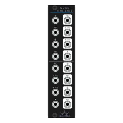 New Systems Instruments Quad Mid Side Eurorack Quadraphonic Processing Module image 1