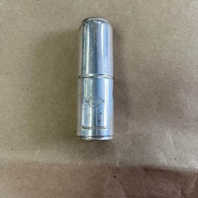 Vintage Selmer Paris Jazz E Metal Bb Tenor Sax Saxophone Mouthpiece with Original Cap & Ligature image 2