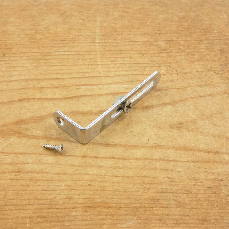Gibson Les Paul Pickguard Bracket - Aged Chrome image 1