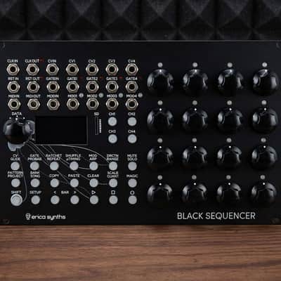 Erica Synths Black Sequencer Eurorack Module | Reverb