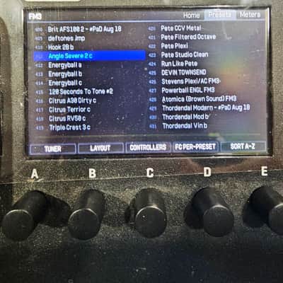 Fractal Audio FM3 Amp Modeler / FX Processor 2020 - 2022 - Black image 2