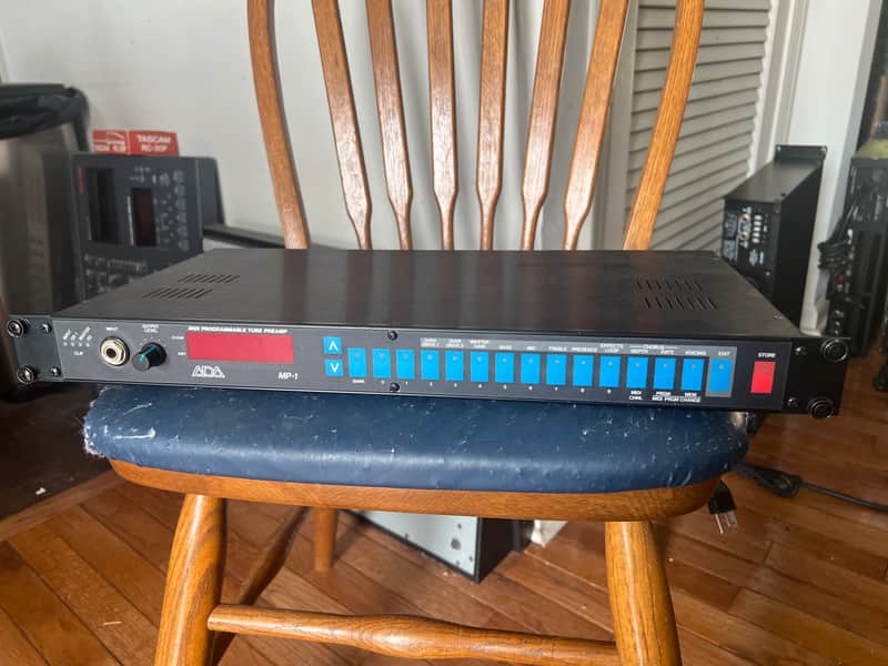 A/DA MP-1 Guitar Preamp Rare Rev G version with 2.01 firmware and battery mod. looks new,Works great! image 1