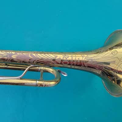 Rare 1940 York Model 42 Trumpet Grand Rapids image 11