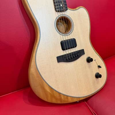 Fender American Acoustasonic Jazzmaster 2021 - Present - Natural image 4