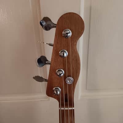 Custom Built 54 P-Bass - Honduran Mahogany - Canarywood on Sepele Neck - Custom Shop Pickup - "B Stock" image 4