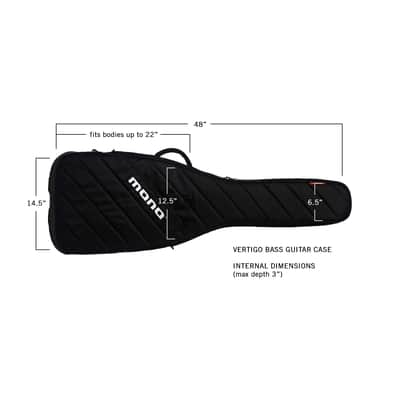 Mono M80 Vertigo Electric Bass Gig - Black image 5