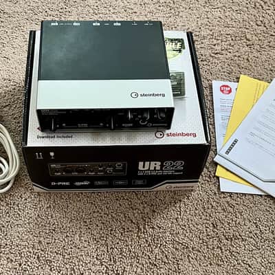 Steinberg UR22 USB 2.0 Audio Interface 24-bit/192kHz D-PRE, 2 Channels image 2