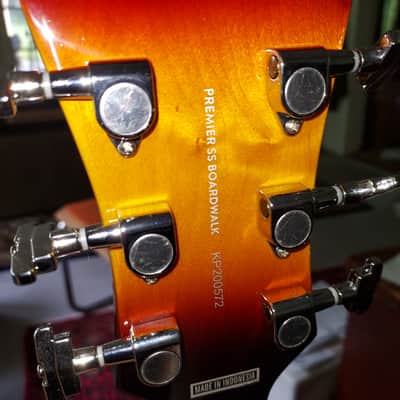 D'Angelico Premier SS Boardwalk 2020 - Vintage Sunburst image 7