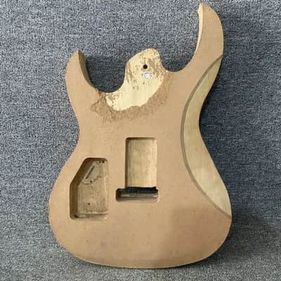 HSH Basswood Custom DIY Project Guitar Body with Plywood Top image 9