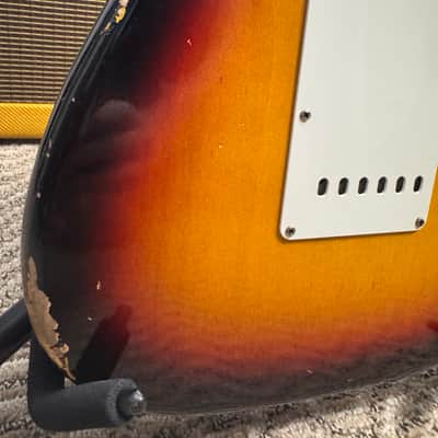 Wildwood 10 ‘61 Fender Custom Shop Stratocaster  2020 - Sunburst Relic image 7