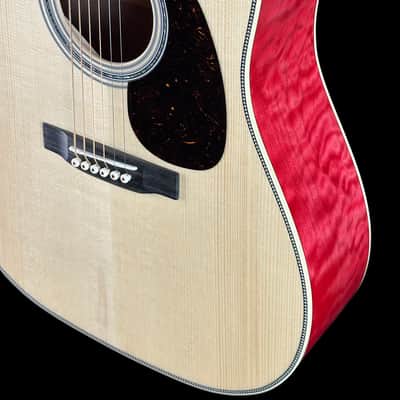 Martin Custom Shop Dread Slope Shoulder 28 Style Adirondack/ Quilted Maple w/case 2981104 image 4
