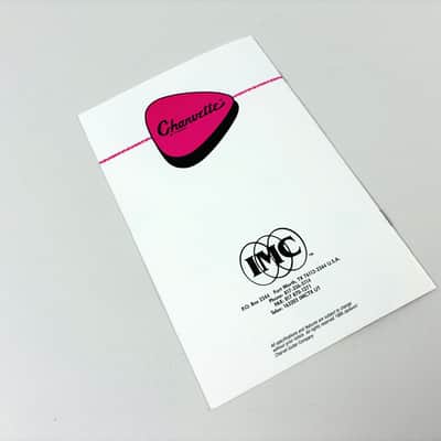 Charvel Late-’80s Charvette by Charvel Brochure — pure hair-metal daydream fuel. 1989 image 5