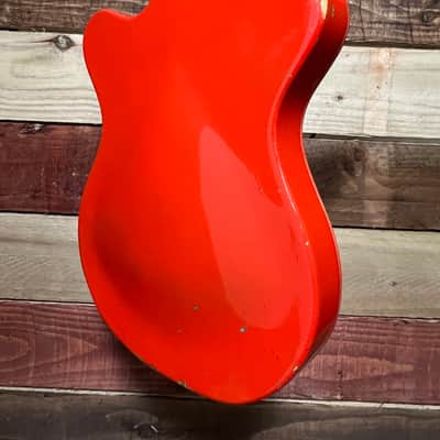 Wandre Davoli Mini Bass 1960's - Red image 10
