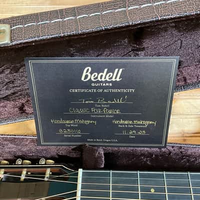 Bedell CF-P-HM/HM Classic Folk Parlor - Antique Burst image 8
