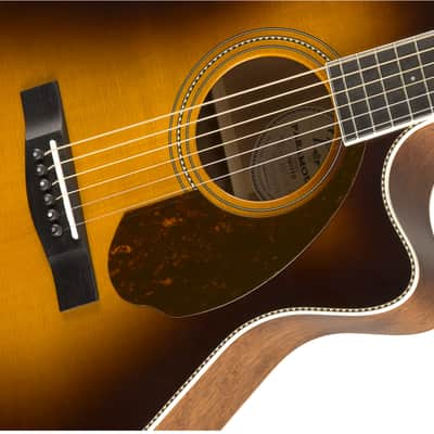 Fender E/A Paramount PM4 CE Edition Limitée Auditorium  Sunburst image 4